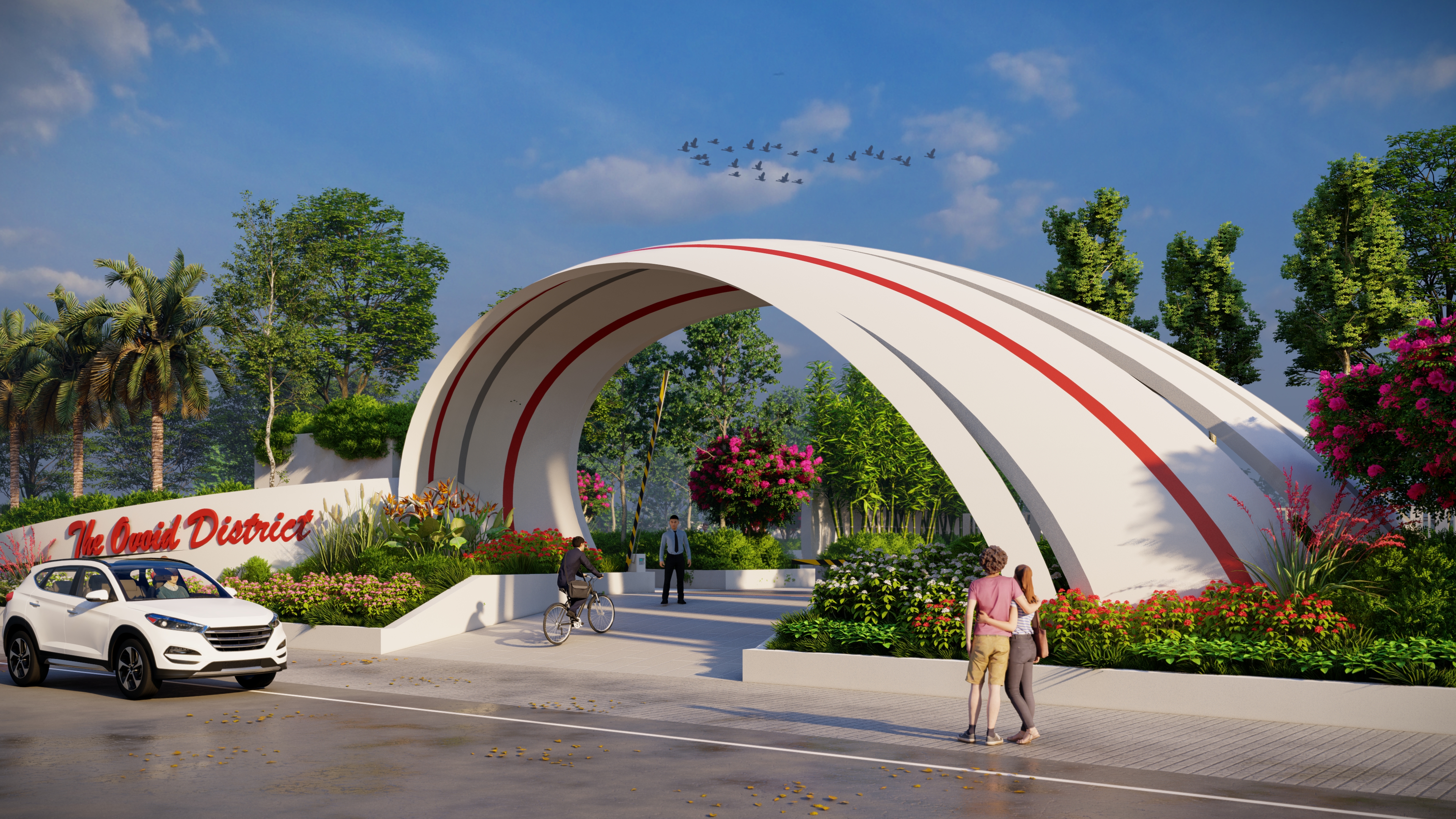 The Ovoid District — a commercial project by Minterra